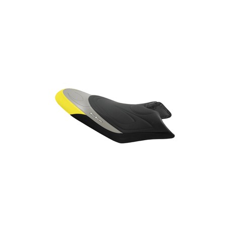 FUNDA ASIENTO BOMBARDIER RXP-RXPX negro-amarillo-plata